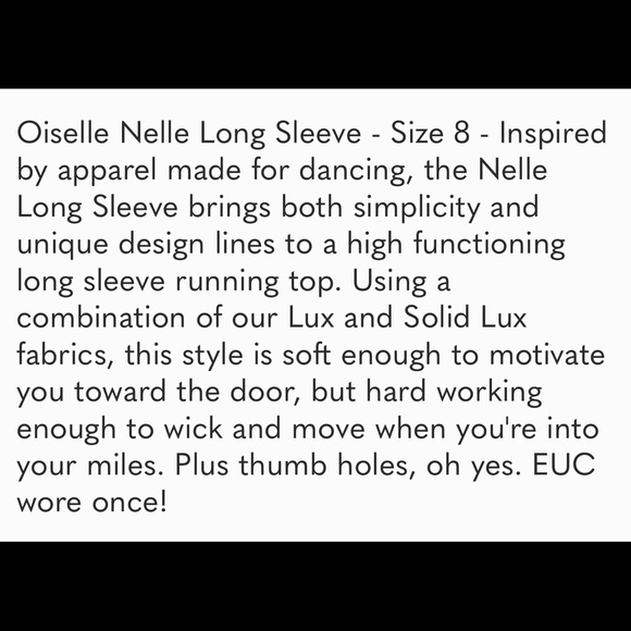 OISELLE 🏃‍♀️ | Nelle | Long-sleeve | 6 - Picture 8 of 10